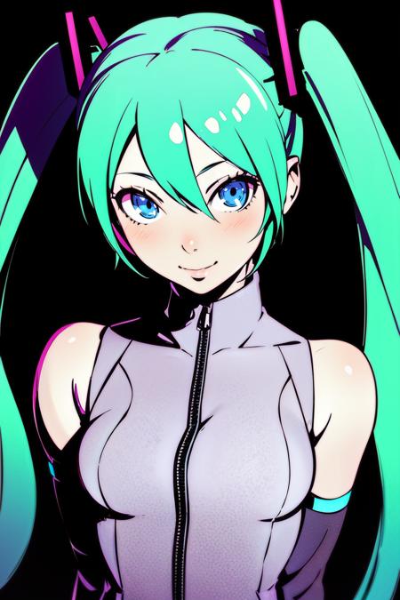 26043-2627948827-1girl, solo,looking at viewer,simple background, hatsune miku, masterpiece, realistic,_standing ,smile ,, adorable face , ,.png